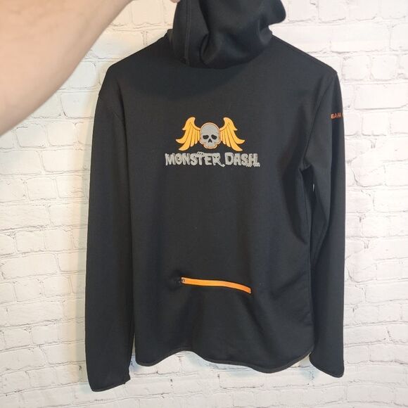 Men's Ortho "Monster Dash" full zip sweatshirt hoodie, size Medium - Picture 4 of 4